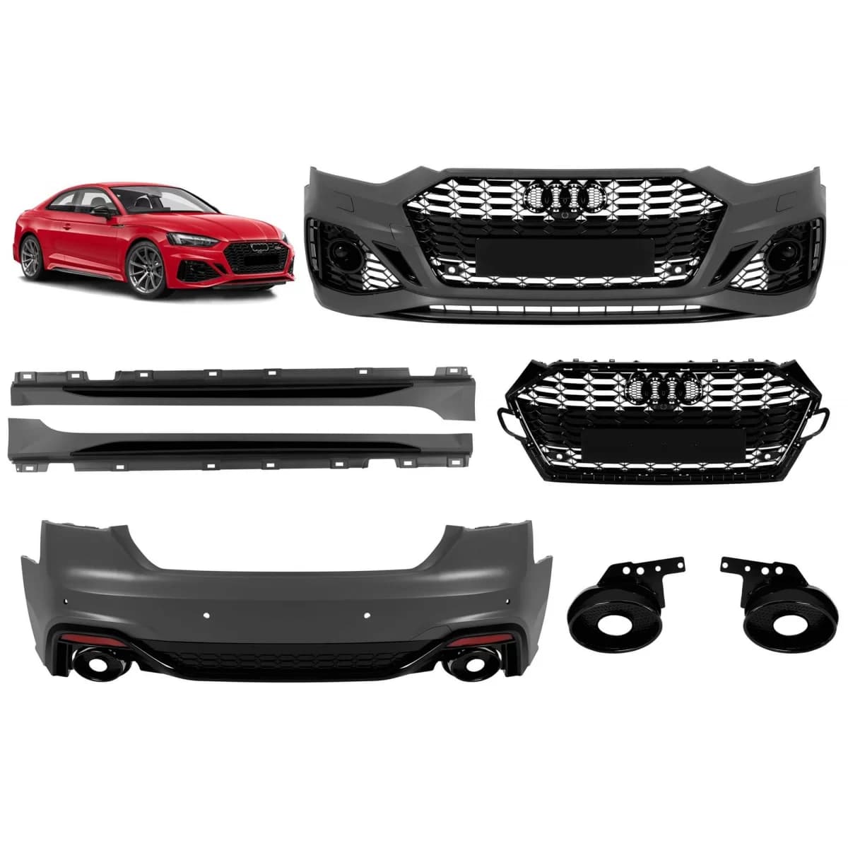 RS Style Body Kit suitable for Audi A5 2020-2023