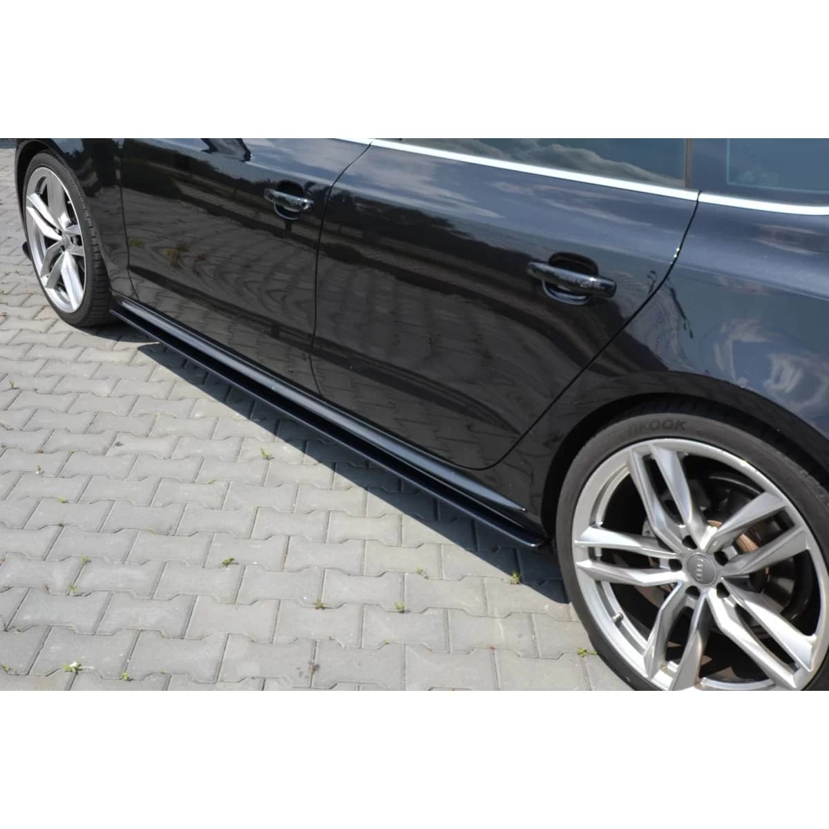 Maxton Design add-ons suitable for Audi A5 8T, S5, S-Line Sportback 2007-2016, black lacquer