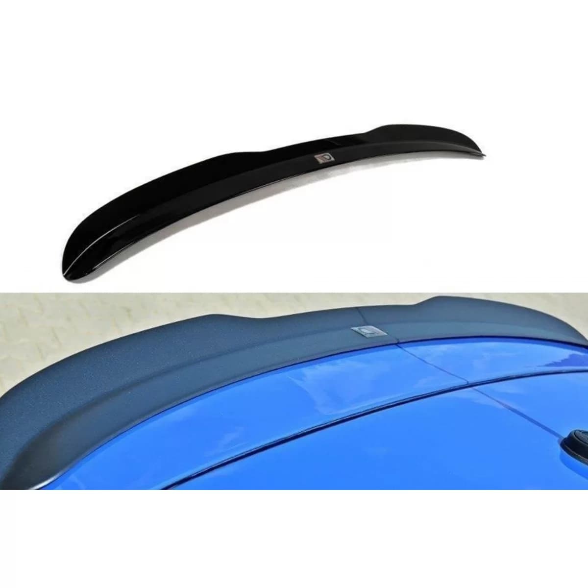Maxton Design RS6 type spoiler suitable for Audi A6 C5 Avant 2002-2004, matte black