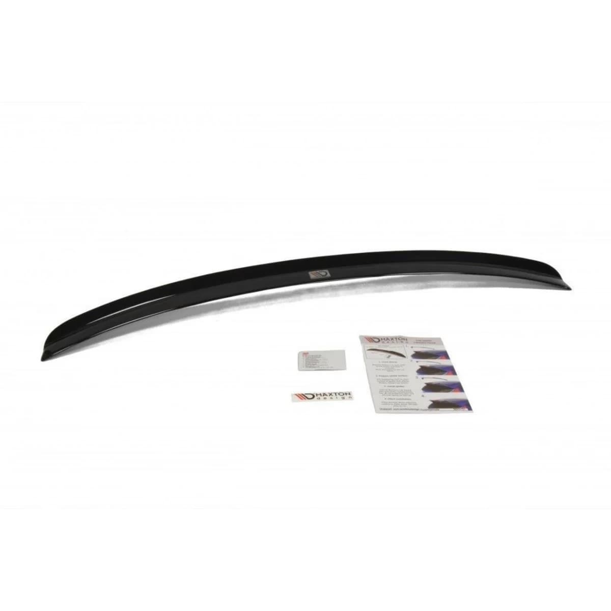 Maxton Design RS6 type spoiler suitable for Audi A6 C6 Avant 2008-2010, black lacquer