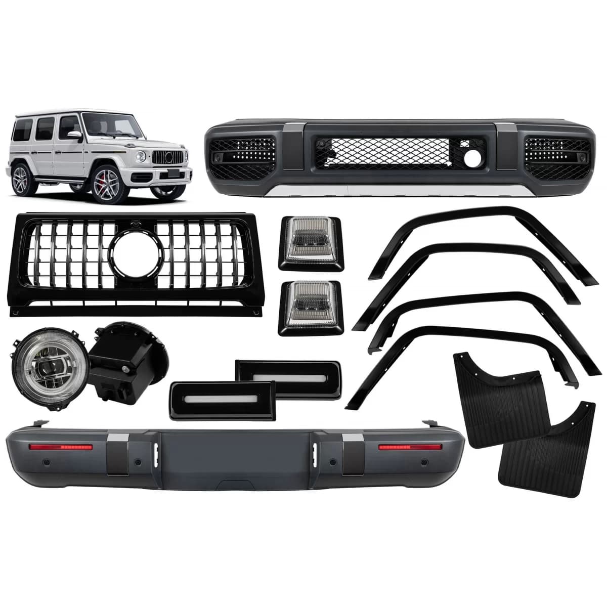 A Design package type 63 suitable for Mercedes G-Class W463 2008-2017