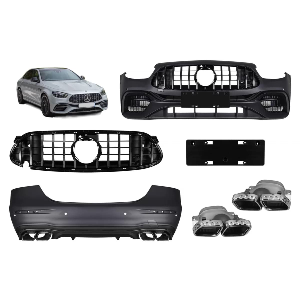 A Design package type E63 suitable for Mercedes E-Class W213 sedan after 2020
