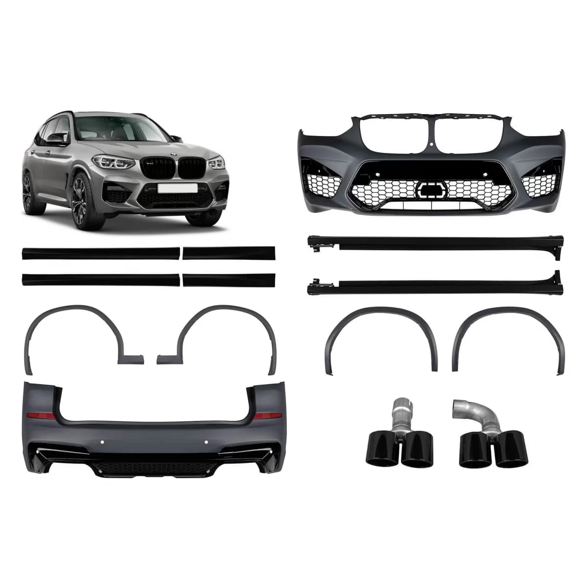 X3M package suitable for BMW X3 G01 2017-2021