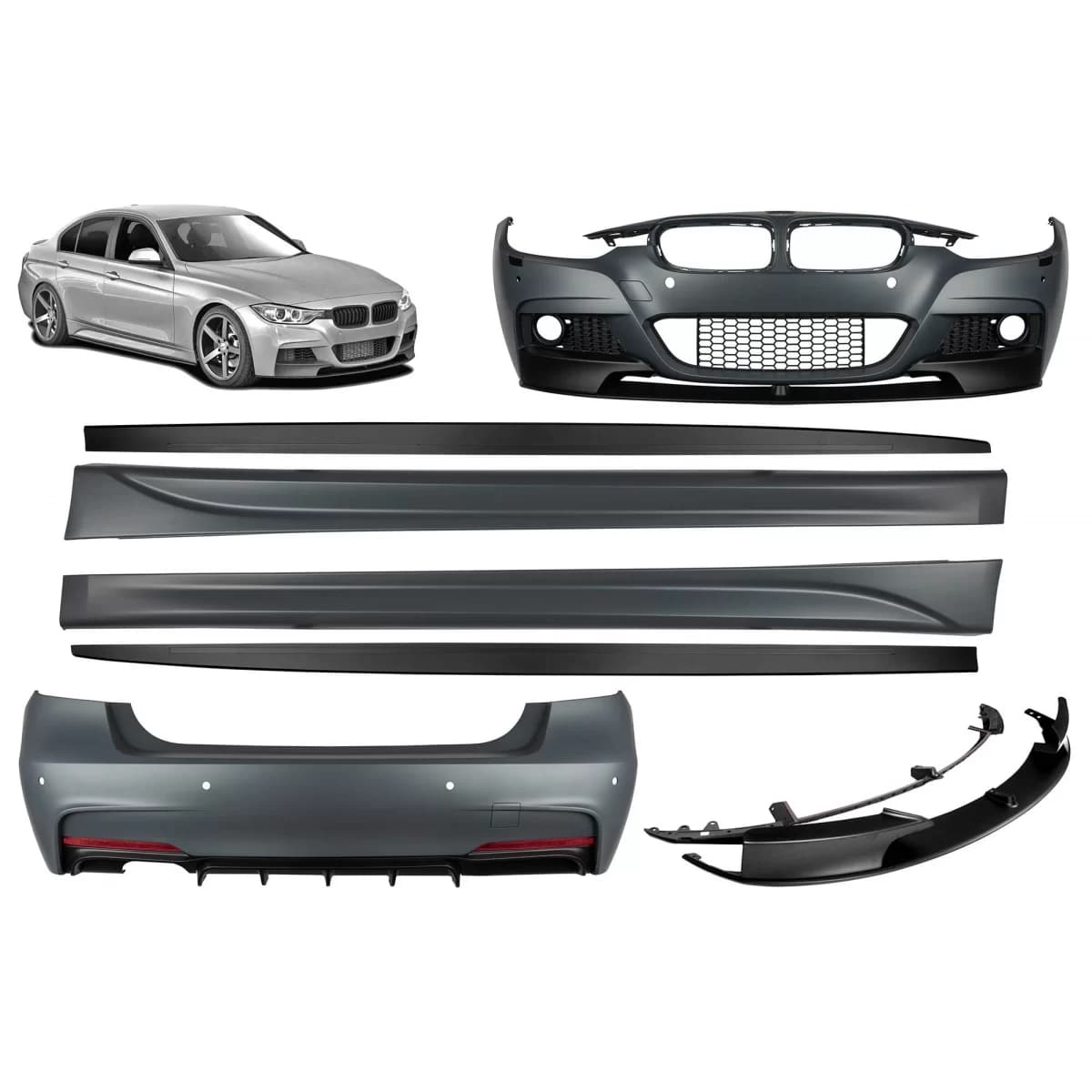 M Performance Design Design package suitable for BMW 3 Series F30 sedan 2011-2019