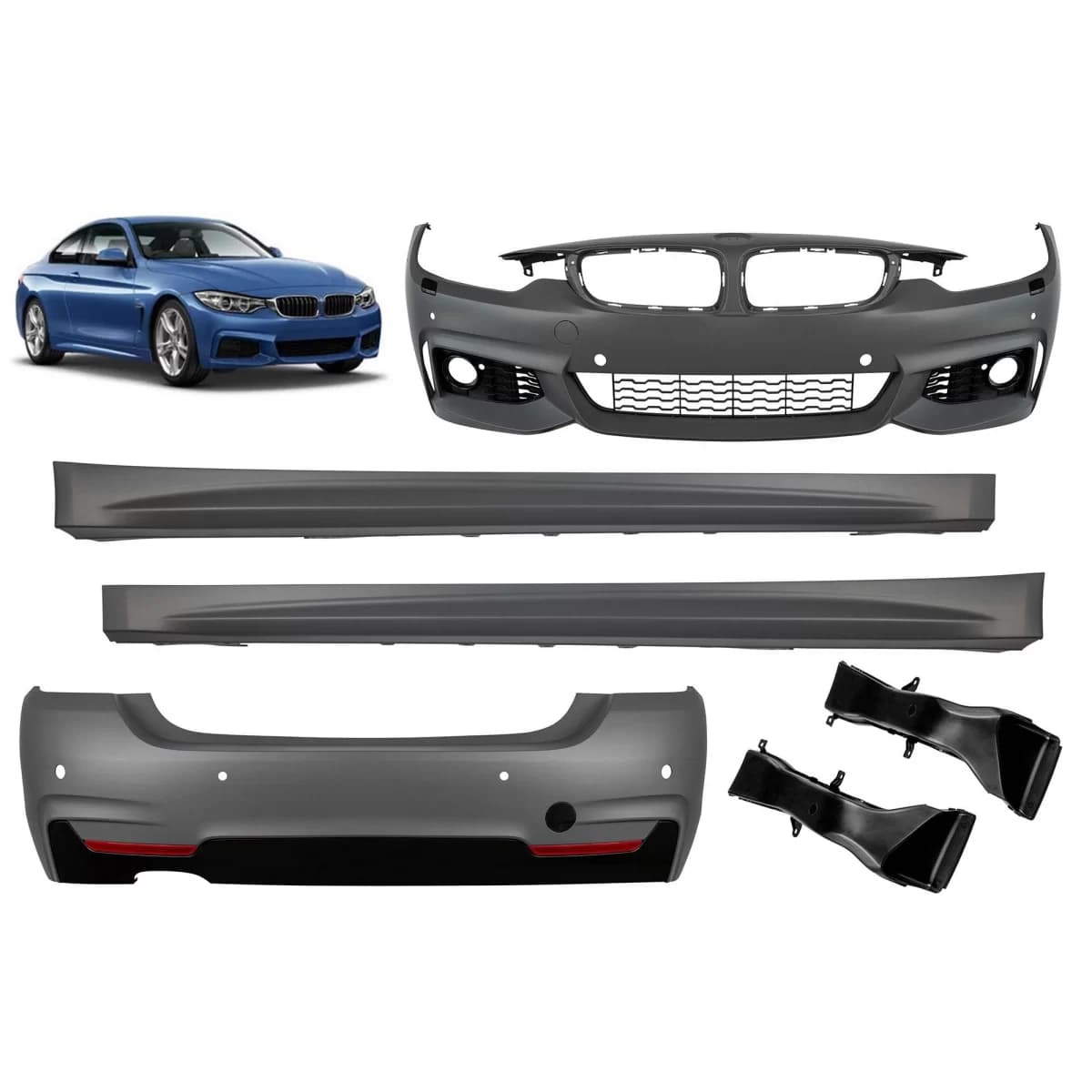 M Technik package suitable for BMW Series 4 F32, F33 after 2013 –oo----