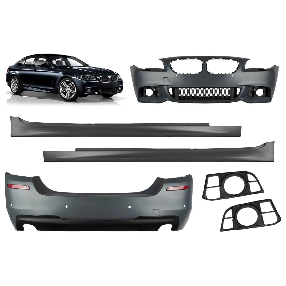 M Technik package suitable for BMW 5 Series F10 sedan 2014-2016 model year