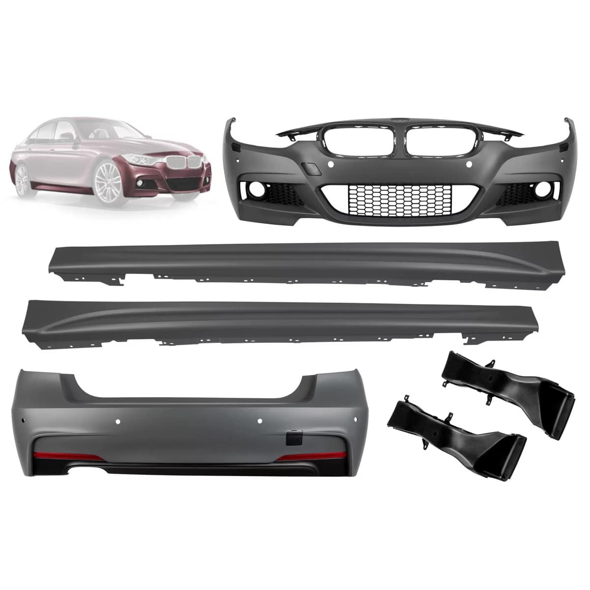 M Technik package suitable for BMW 3 Series F30 Sedan 2011-2019