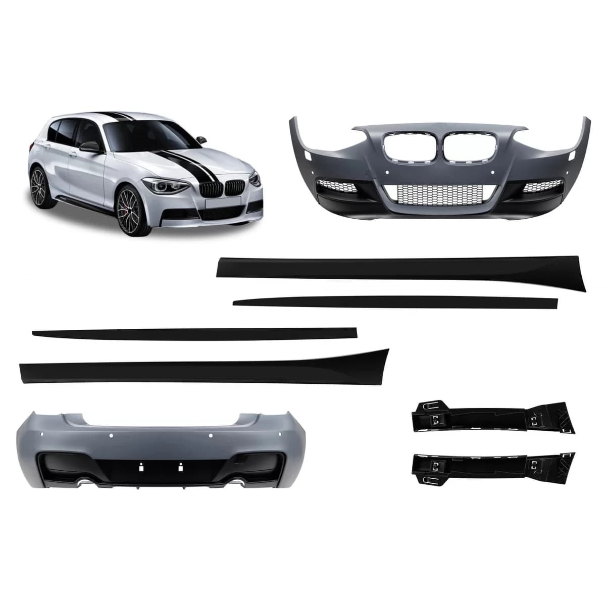 M Performance Design Design package suitable for BMW Series 1 F20 2010-2015 -o--o-