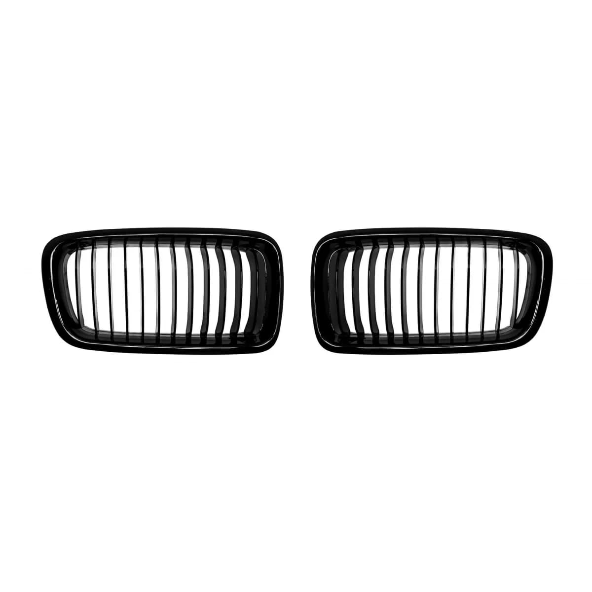 Single rib kidney grilles in black lacquer suitable for BMW 7 Series E38 1994-2001