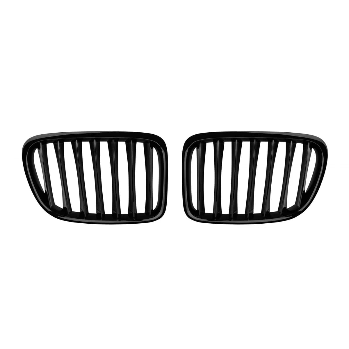 Black kidney grilles suitable for BMW X1 E84 2009-2015