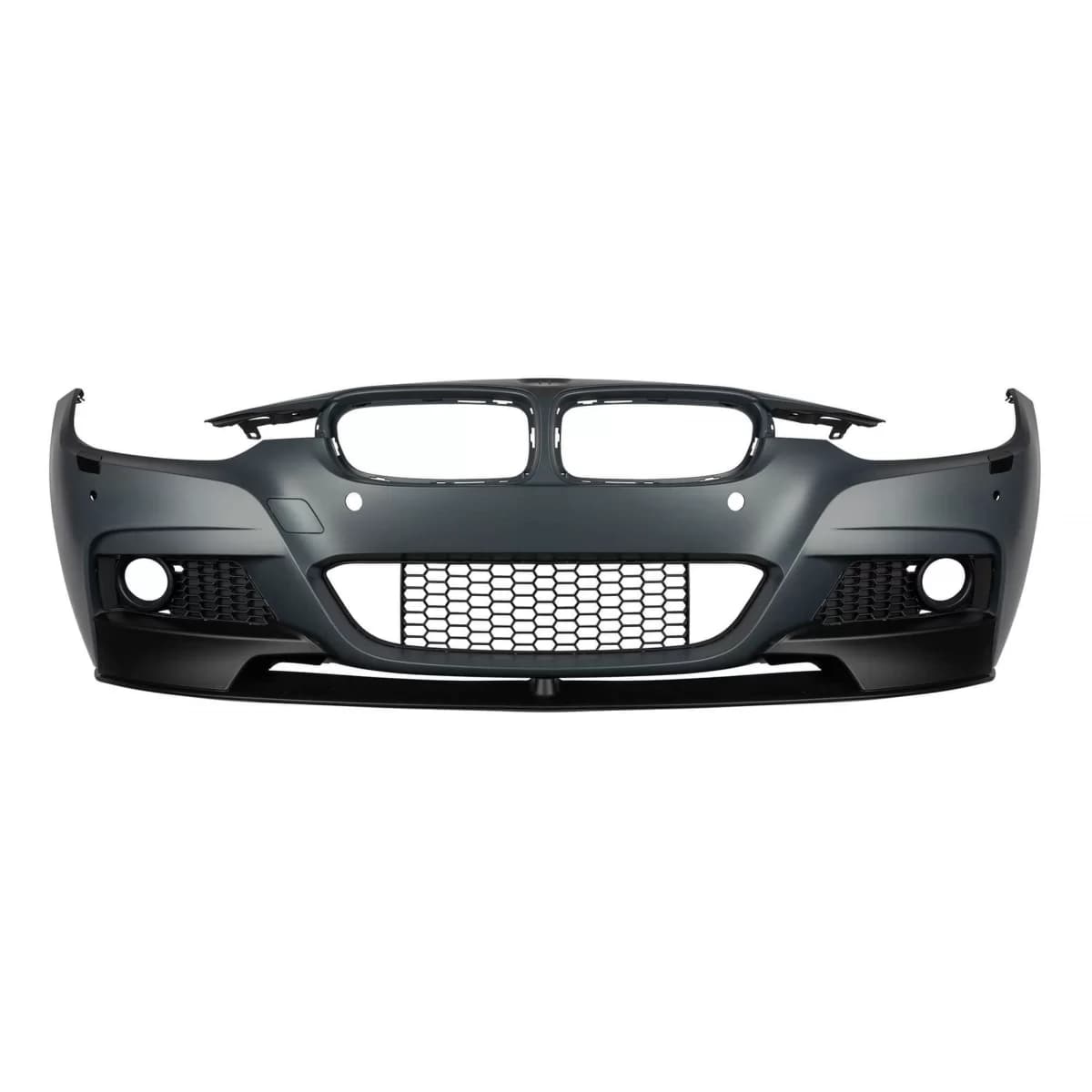 Front M Performance Design Design bumper suitable for BMW 3 Series F30 sedan, F31 touring 2011-2019 with PDC, with washers, without fog lights