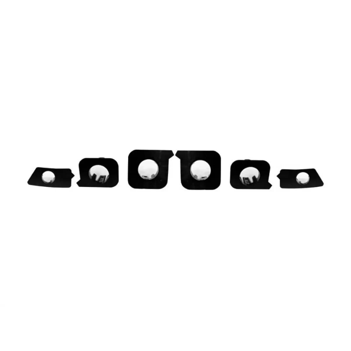Sensor holders for parking sensors suitable for front M tech bumper on BMW 5 Series G30, G31 2017-2020