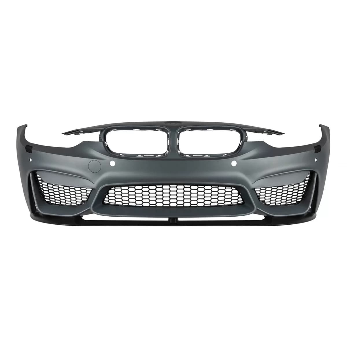 Front M3 bumper suitable for BMW 3 Series F30 sedan, F31 touring 2011-2019 with PDC, with washers, without fog lights