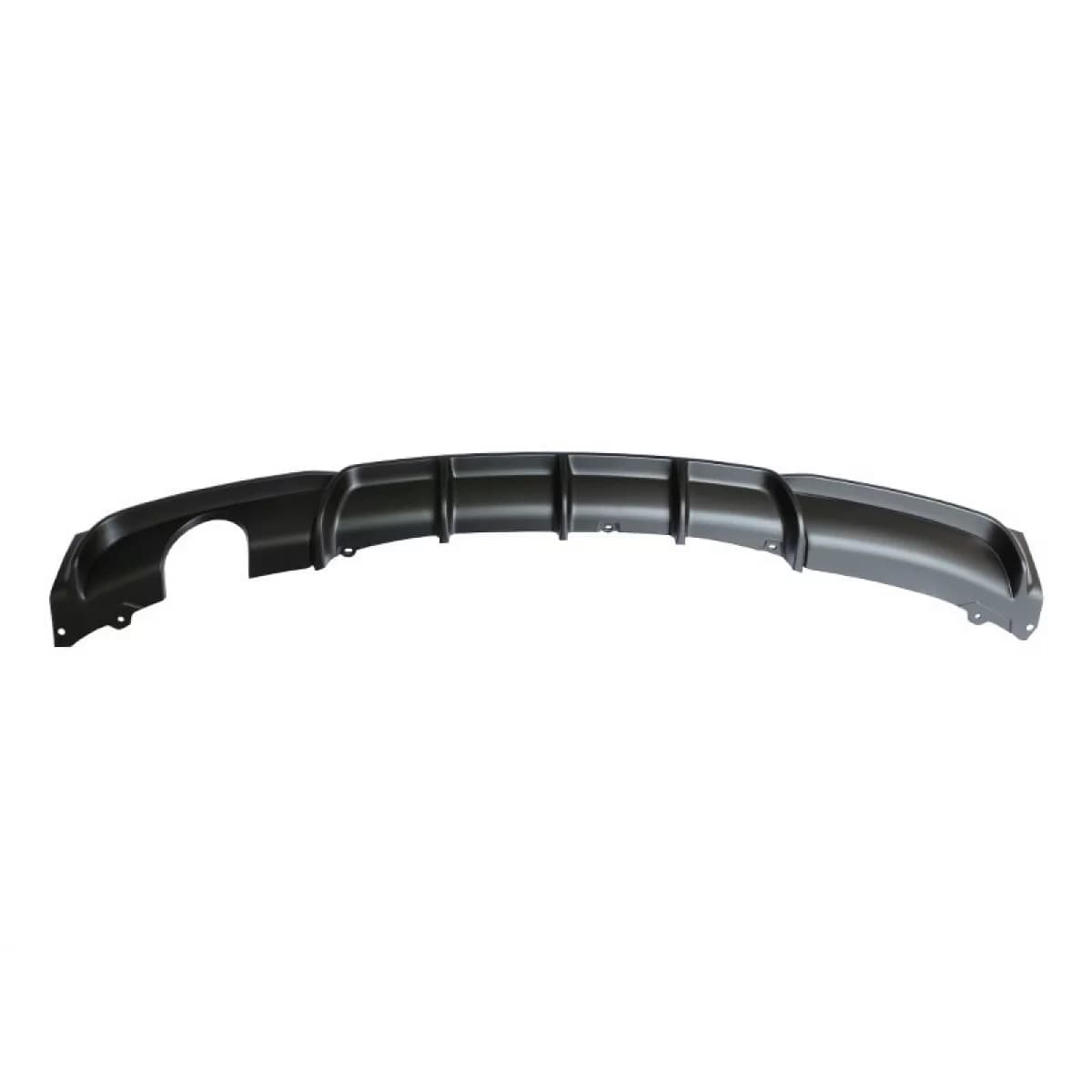M Performance Design Design diffuser suitable for rear M technik bumper on BMW 3 Series F30 sedan, F31 touring 2011-2019 -o----