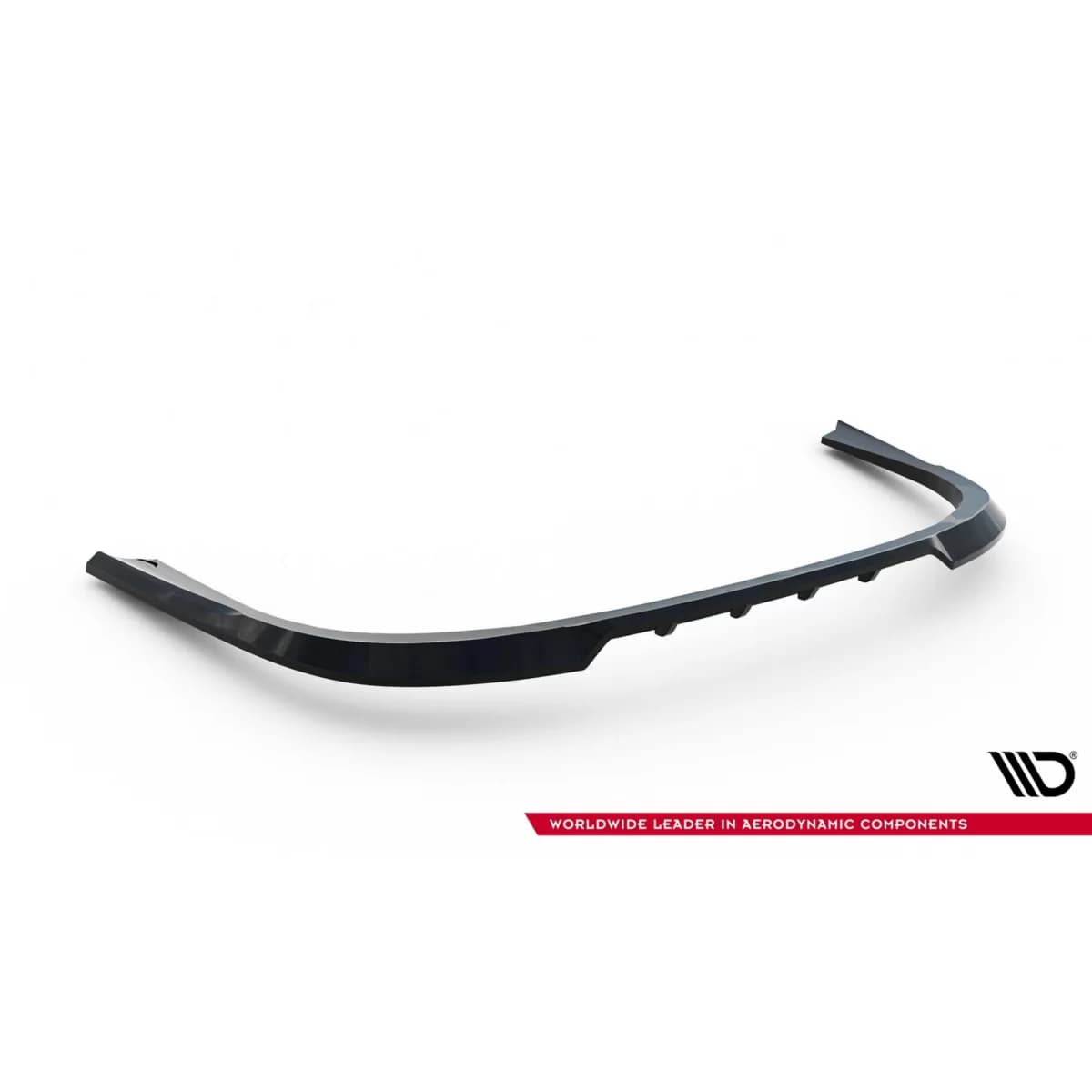 Maxton Design spoiler suitable for rear bumper of BMW 7 Series G70 after 2022, black lacquer