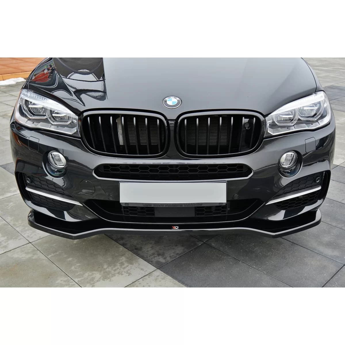 Maxton Design spoiler suitable for front bumper for BMW X5 F15 with M package 2013-2018, carbon color