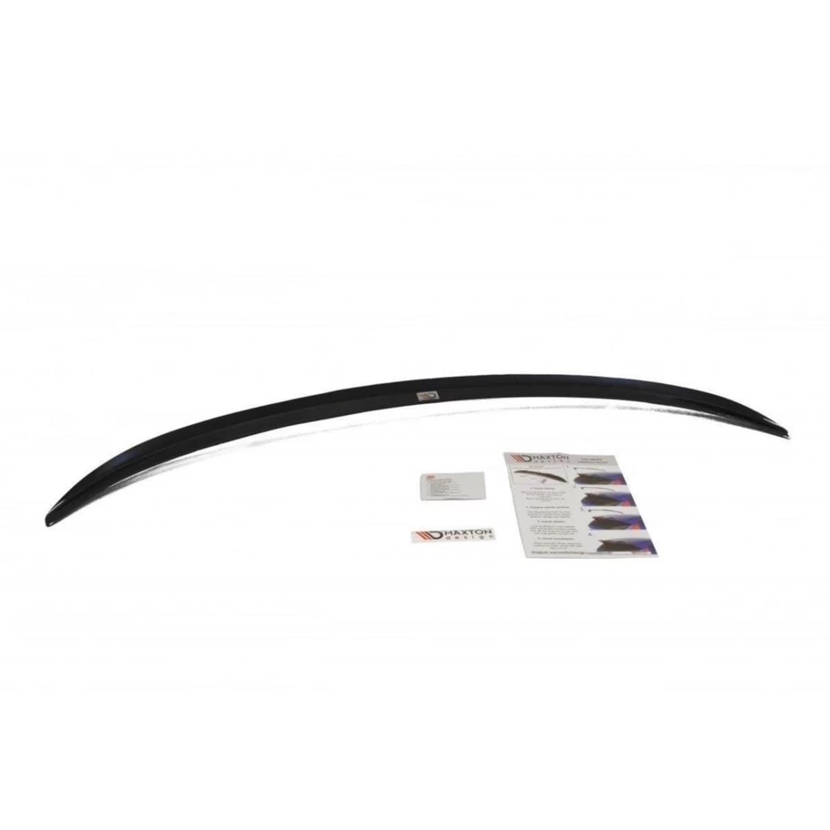 Maxton Design M Technik spoiler suitable for BMW X6 F16 trunk after 2014, black lacquer