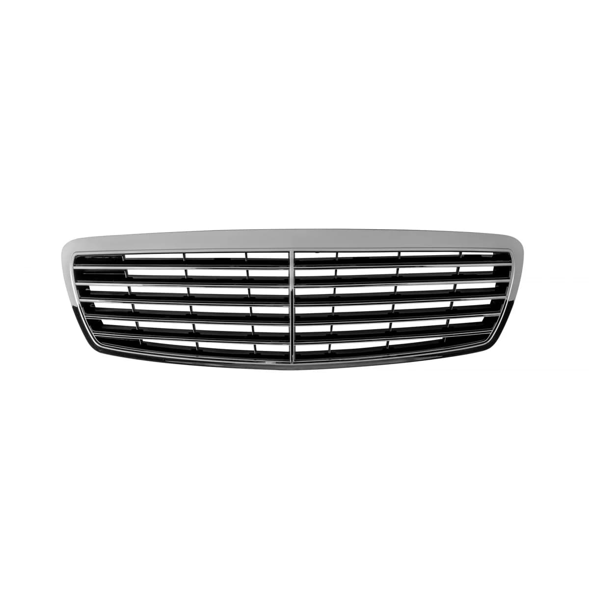 Chrome/black grille suitable for Mercedes E-Class W211 2002-2006