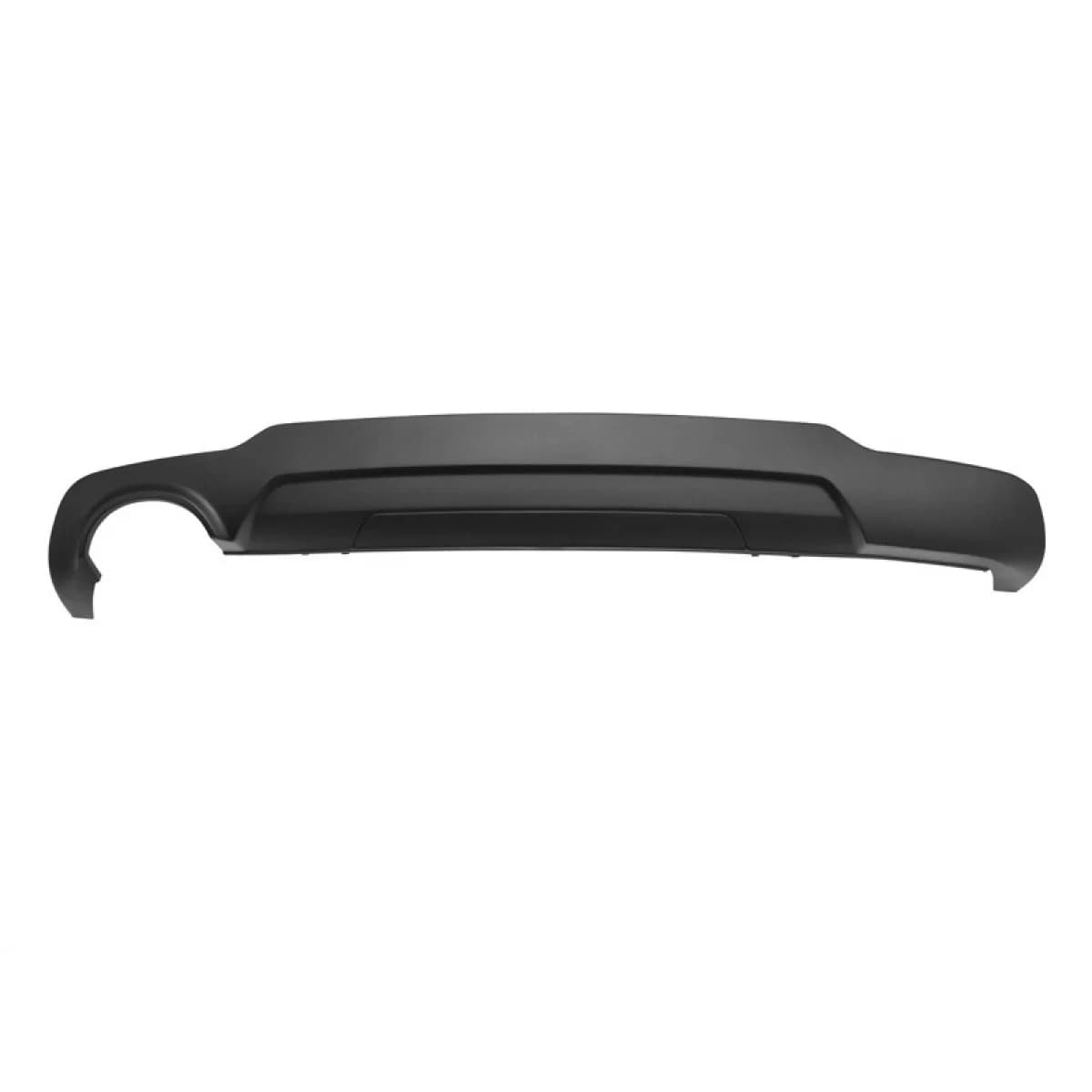 C200 type diffuser suitable for rear A Design bumper for Mercedes C-Class W204 2012-2014 -o----