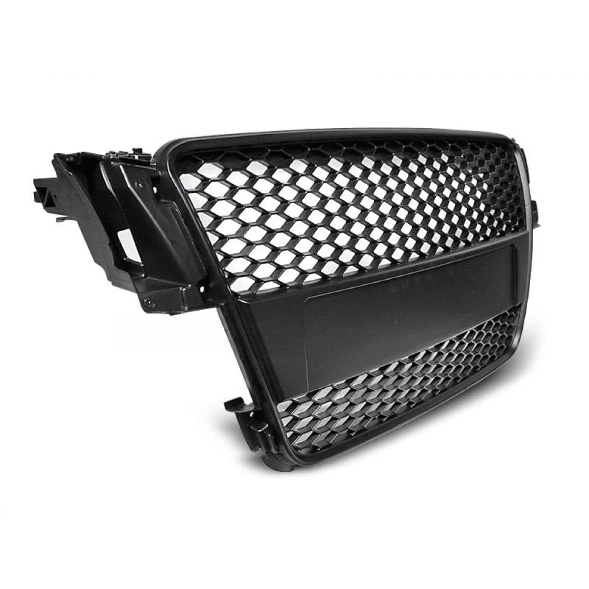 Black matte RS type grille suitable for Audi A5 2007-2011 Sportback, coupe, convertible with standard or S-line bumper