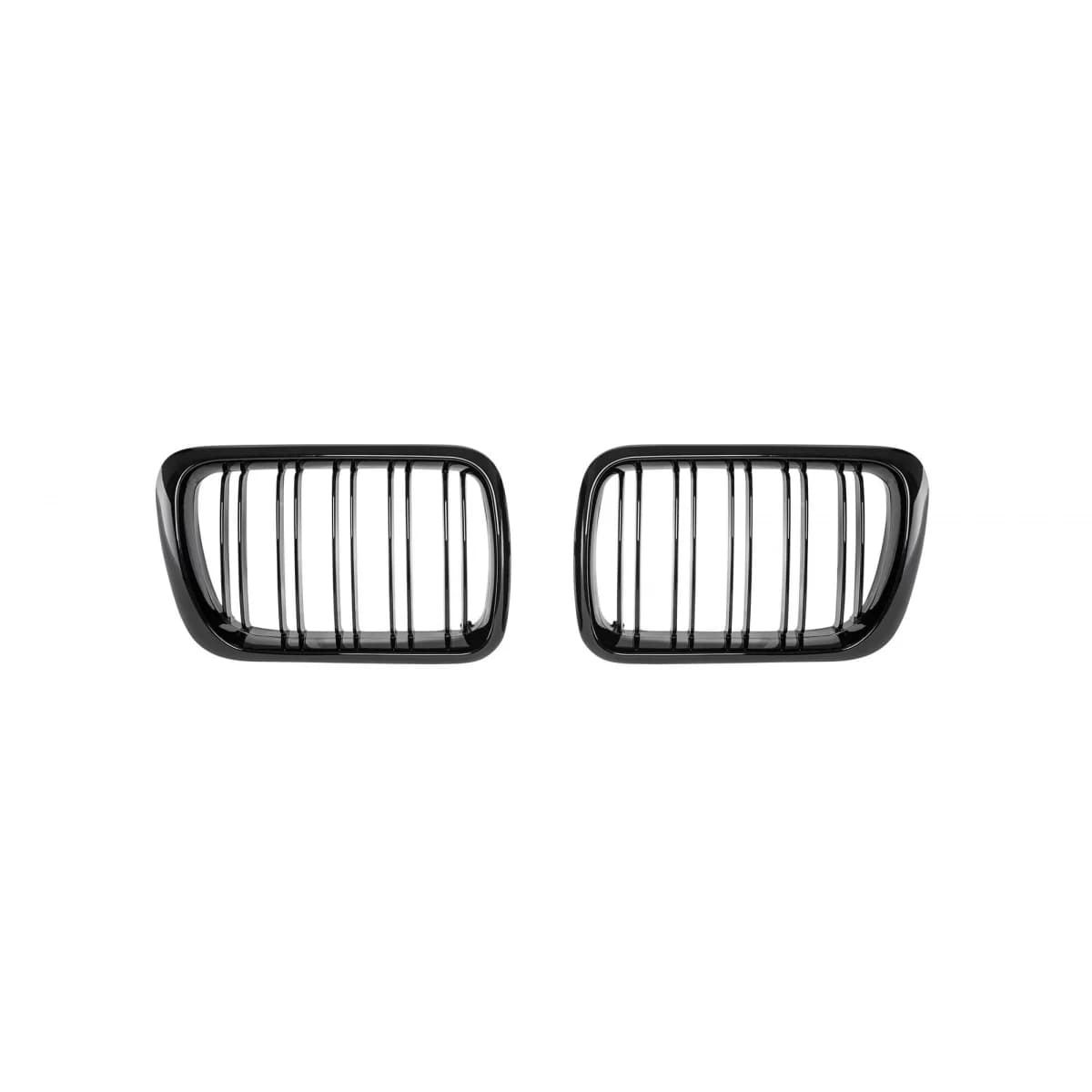 Black M3 style kidney grilles suitable for BMW 3 Series E36 1997-1999