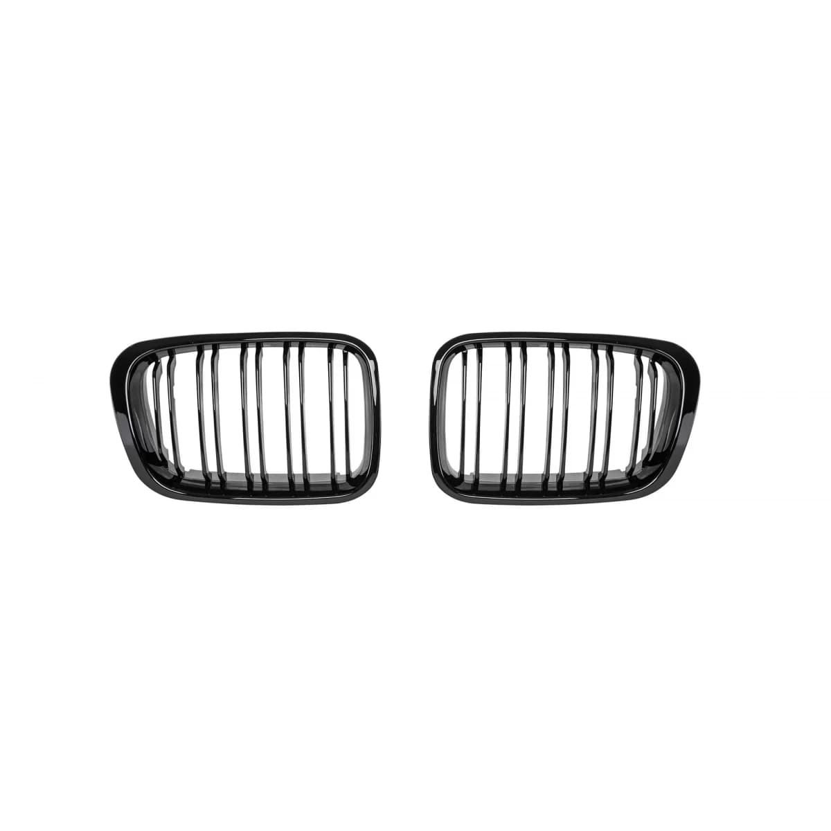 Black M3 type kidneys suitable for BMW 3 Series E46 sedan, touring 1998-2001, compact 2001-2005