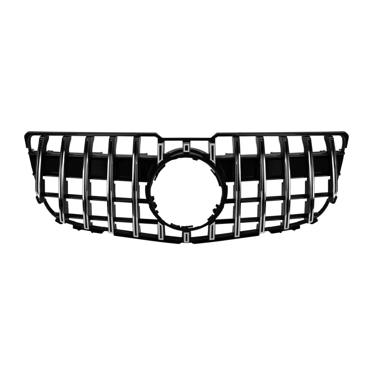 Chrome/black GT style grille suitable for Mercedes GLK X204 2013-2015