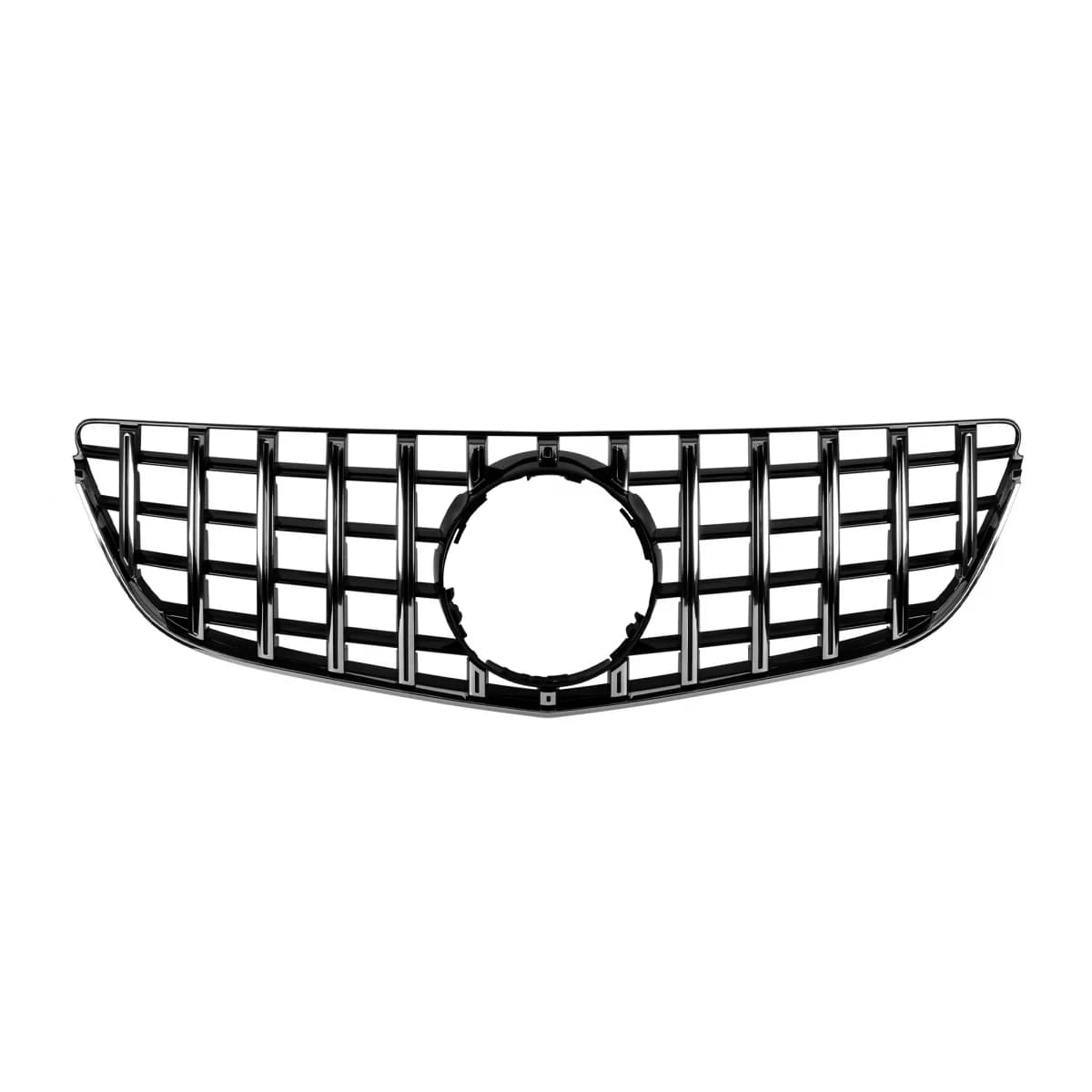 Chrome/black GT style grille suitable for Mercedes E-Class C207 coupe, A207 cabrio 2014-2017