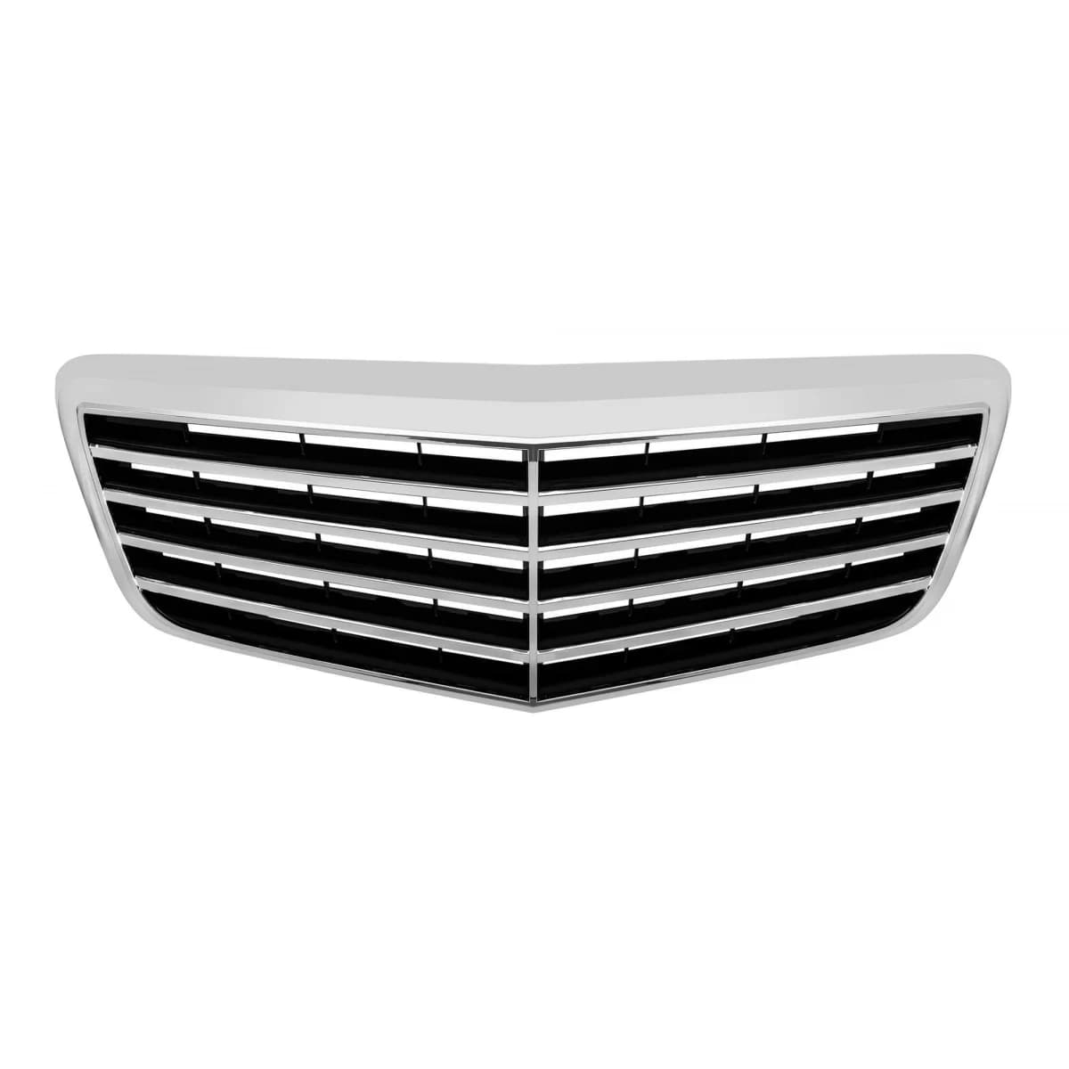 Chrome/black grille suitable for Mercedes E-Class W211 2007-2009