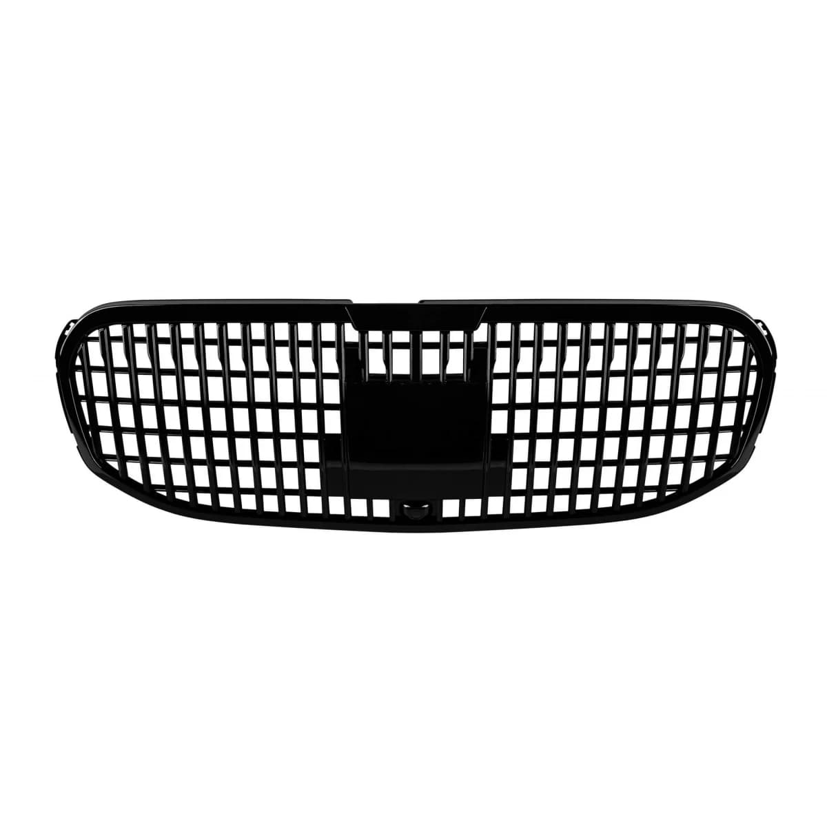 Black lacquer grille type Maybach suitable for Mercedes GLS X167 after 2021 for the model with Distronic