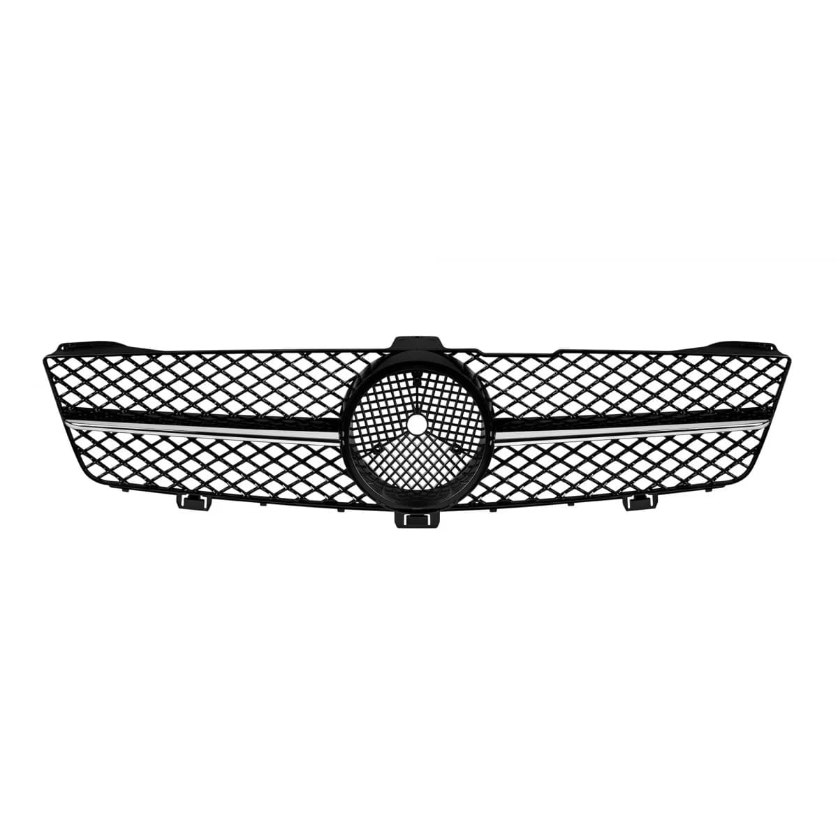 Chrome/black grille type A Design suitable for Mercedes CLS C219 2008-2010