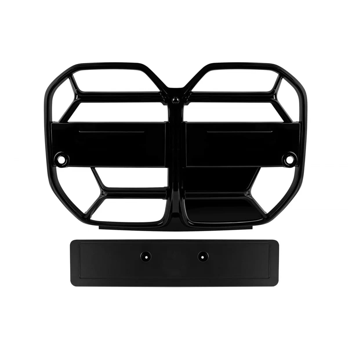 CSL type black lacquer kidneys suitable for BMW 4 Series G26 Gran Coupe after 2021