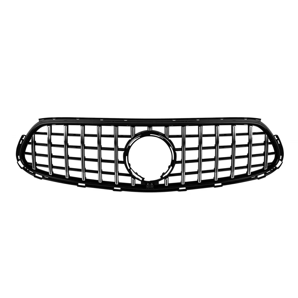 Chrome/black GT type grille suitable for Mercedes GLC X254 after 2023 for the model with A Design bumper