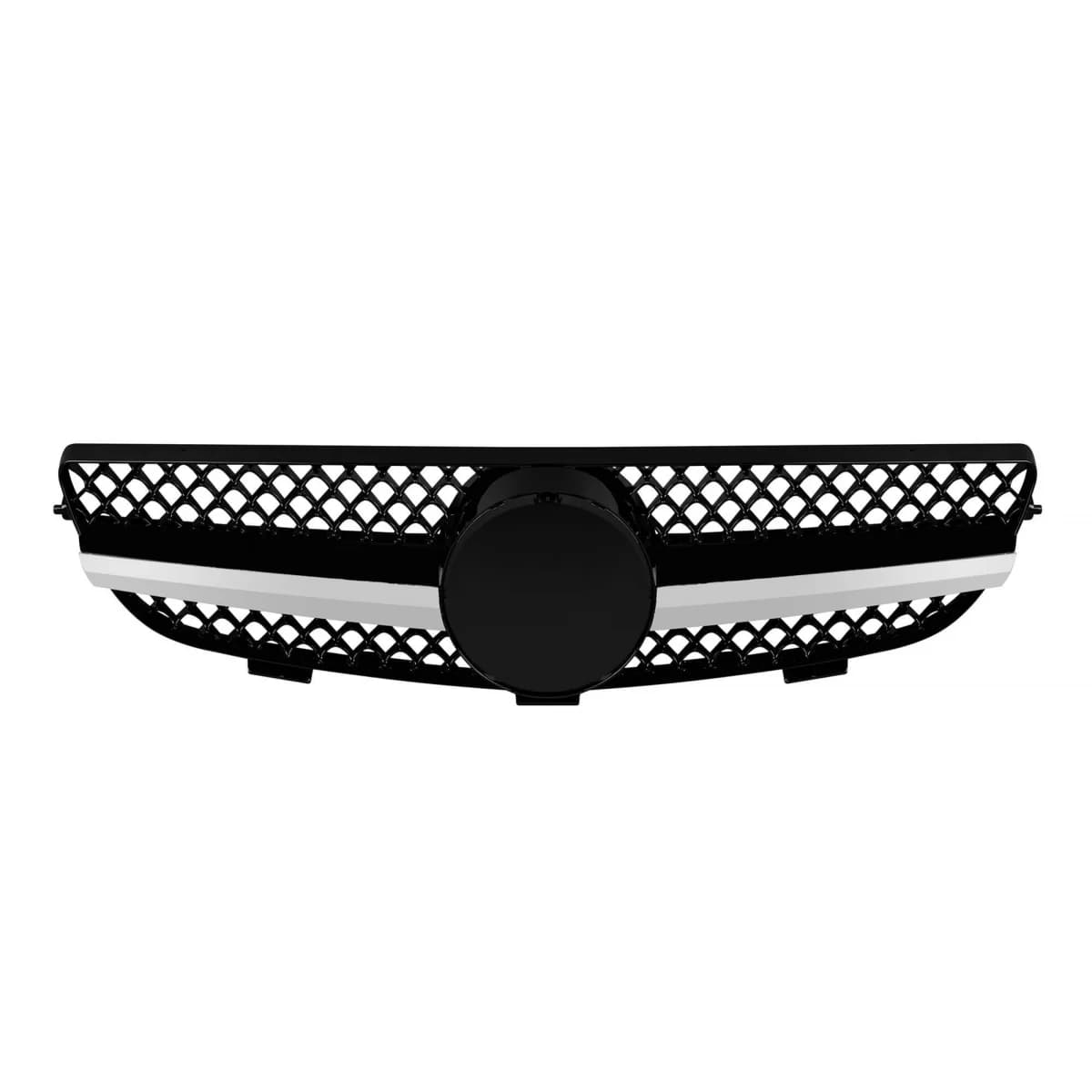 Chrome/black grille type A Design suitable for Mercedes CLK C209 2003-2009