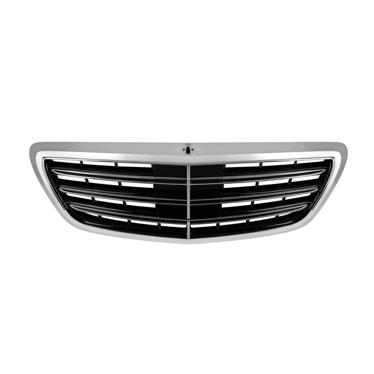 Chrome/black A Design grille suitable for Mercedes S-Class W222 2013-2020 for the model with Distronic, without Night Vision