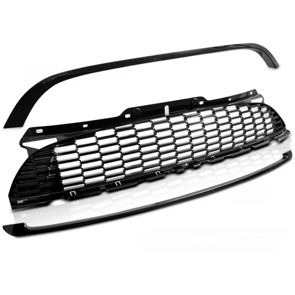 Black lacquer grille suitable for Mini Cooper R56, R57, R55 2010-2014