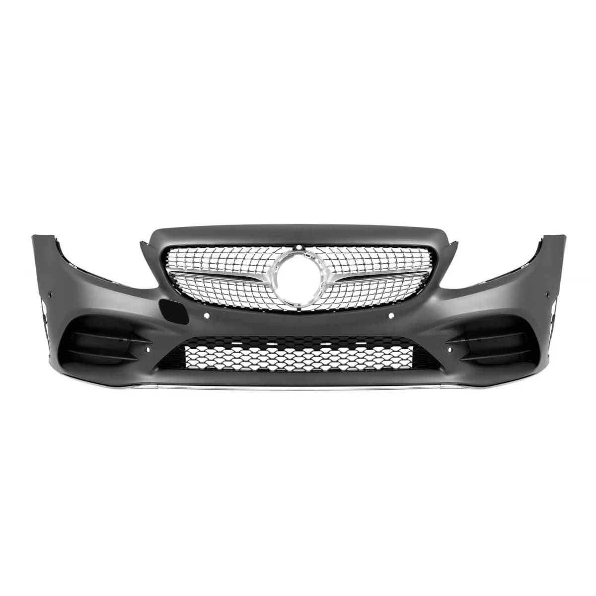 Front A Design Line bumper suitable for Mercedes C-Class W205 Sedan, S205 Estate 2013-2020