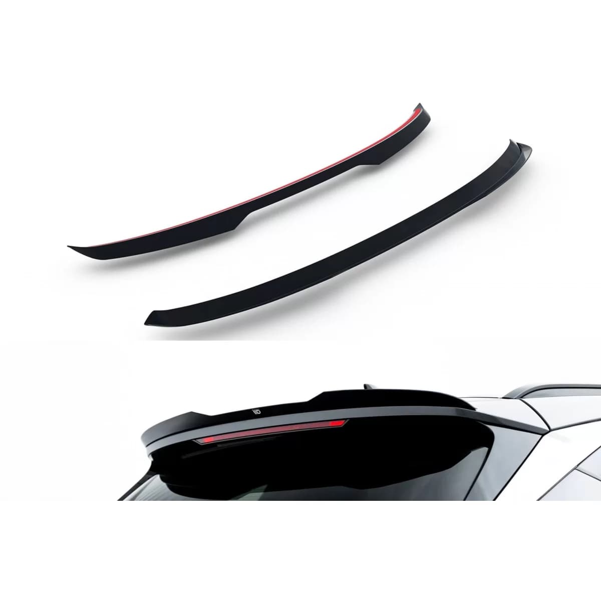 Maxton Design roof spoiler suitable for Hyundai Tucson 2020-2024, black lacquer
