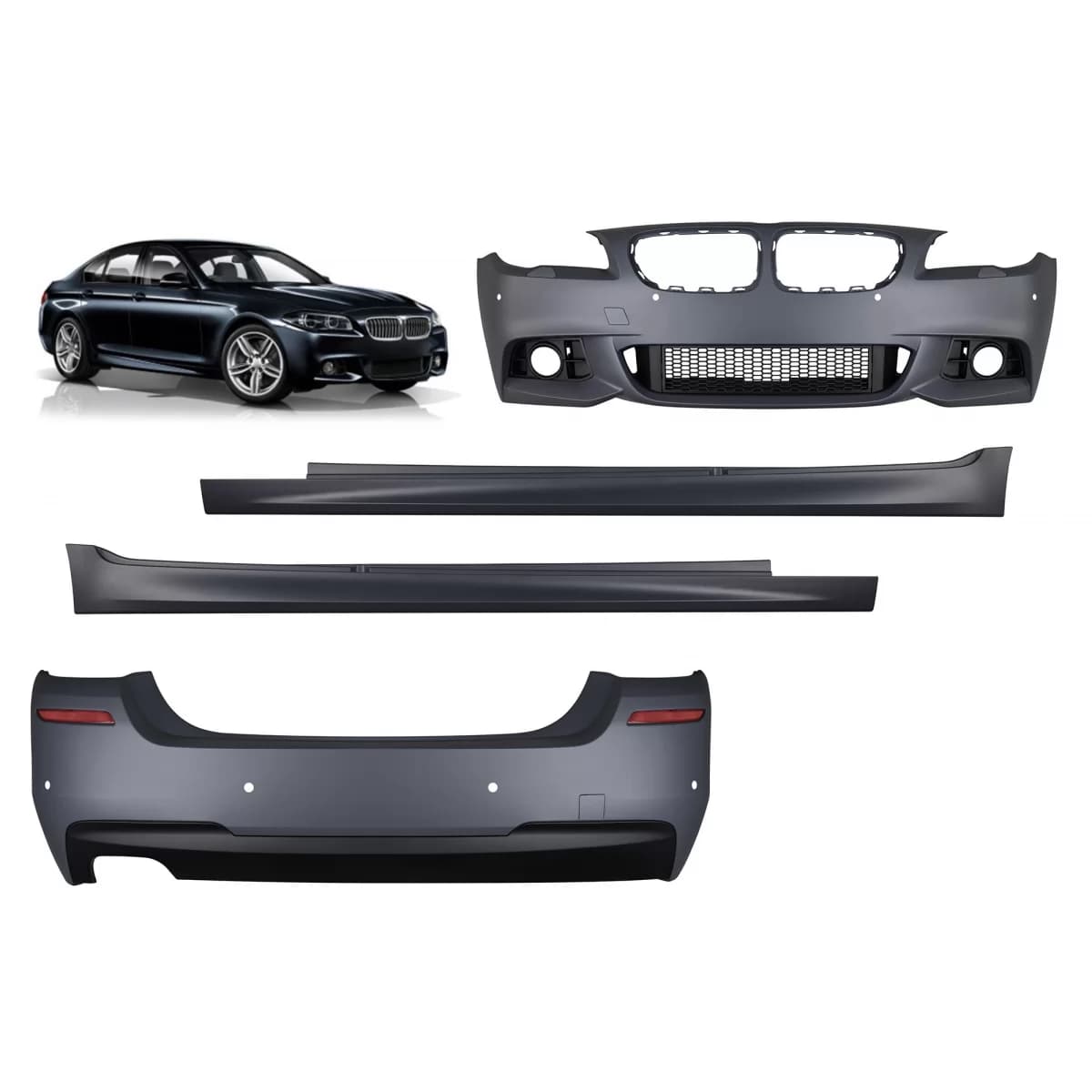 M Technik package suitable for BMW 5 Series F10 sedan 2014-2016