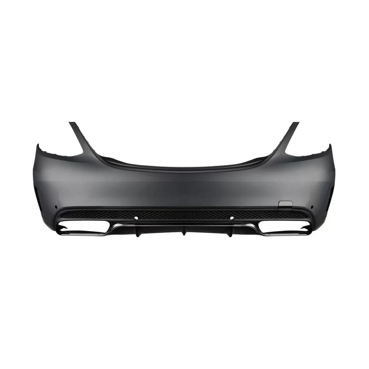 Rear A Design bumper type C63 suitable for Mercedes C-Class W205 sedan 2013-2019