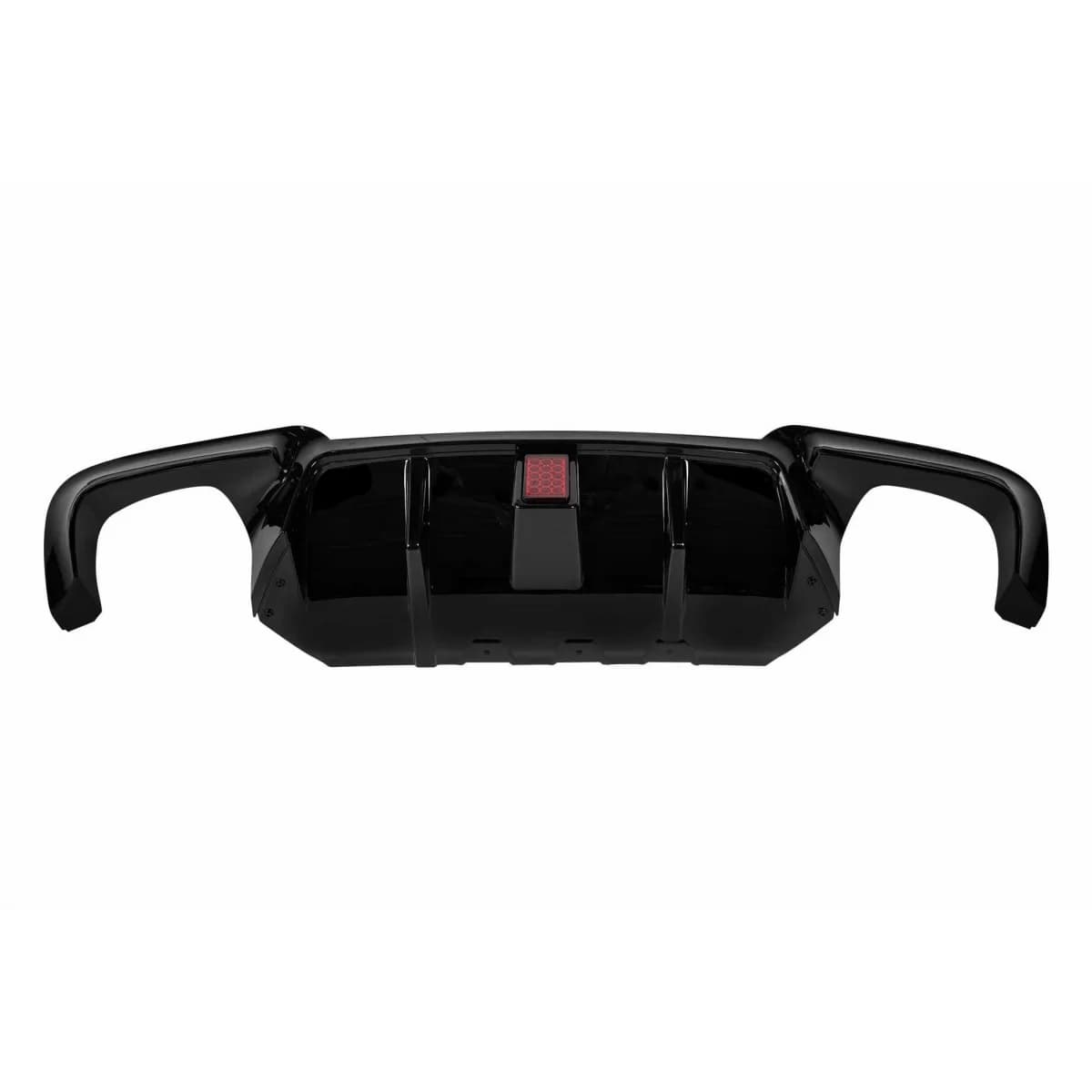 M Performance Design Design diffuser suitable for rear M bumper of BMW 5 Series F10 sedan 2010-2017 with third brake light, black lacquer -oo--oo-