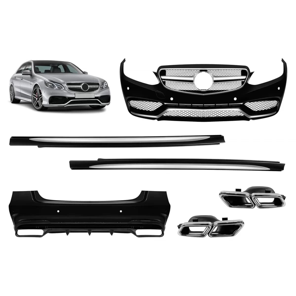 A Design package suitable for Mercedes E-class W212 Sedan 2014-2016