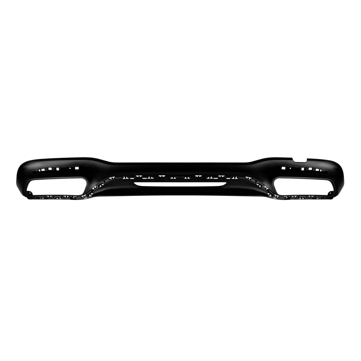 S63 type diffuser suitable for rear A Design bumper on Mercedes S-Class W222 2017-2019