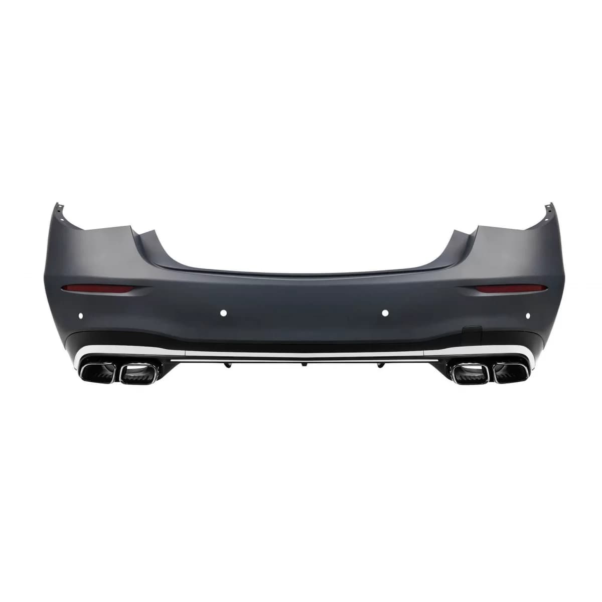 Rear bumper type S63 suitable for Mercedes S-Class W223 after 2020 with chrome tips