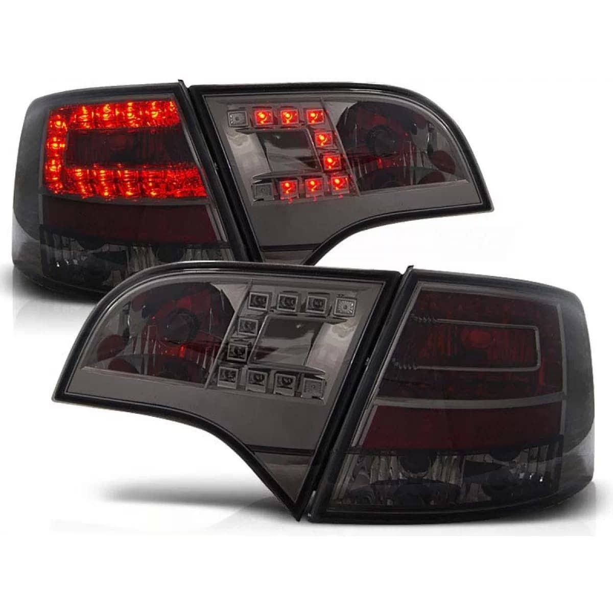 LED tuning tail light set suitable for Audi A4 B7 11.2004-03.2008 estate, left and right