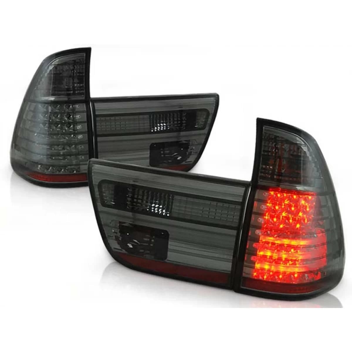 LED tuning tail light set suitable for BMW X5 E53 09.1999-10.2003, left and right