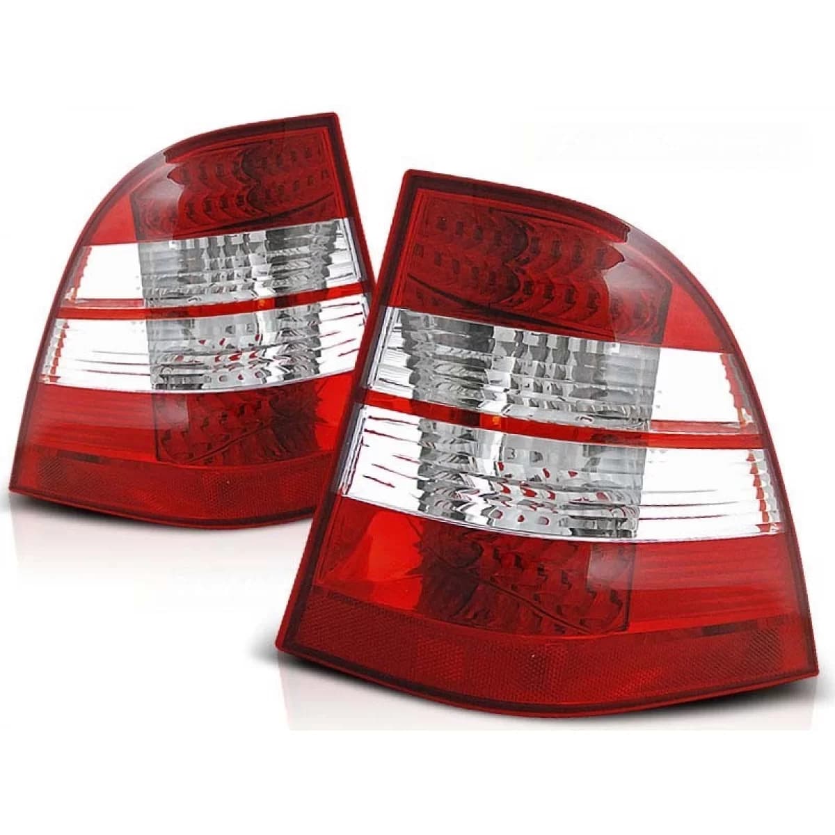 Tuning LED tail light set suitable for Mercedes W163 ML Class 03.1998-2005, left and right