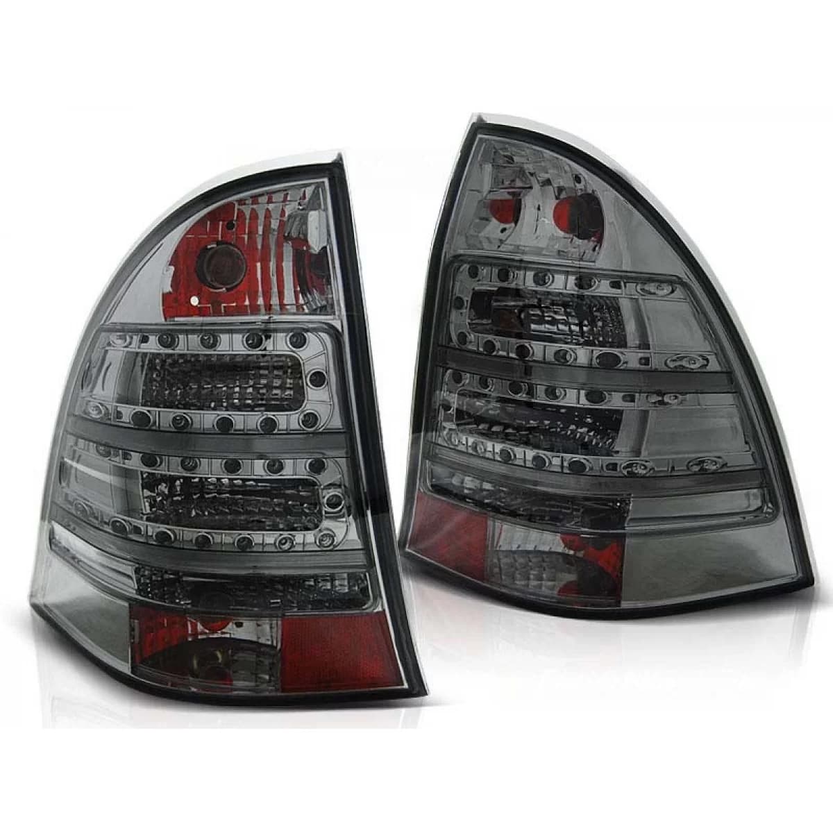Tuning LED tail light set suitable for Mercedes C-Class W203 2000-2007 estate, left and right