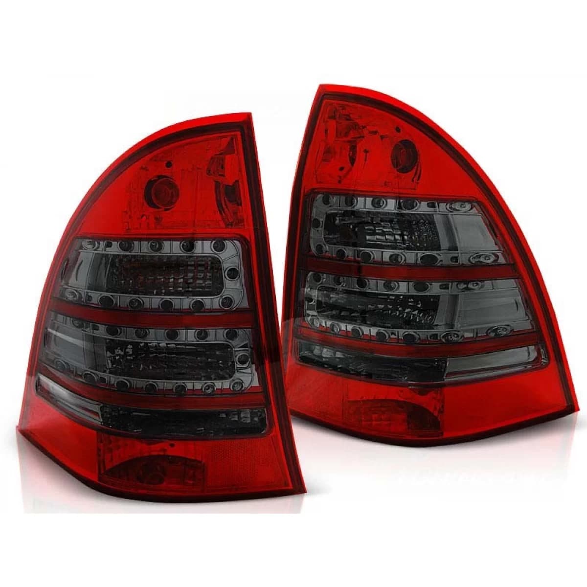 Tuning LED tail light set suitable for Mercedes C-Class W203 2000-2007 estate, left and right