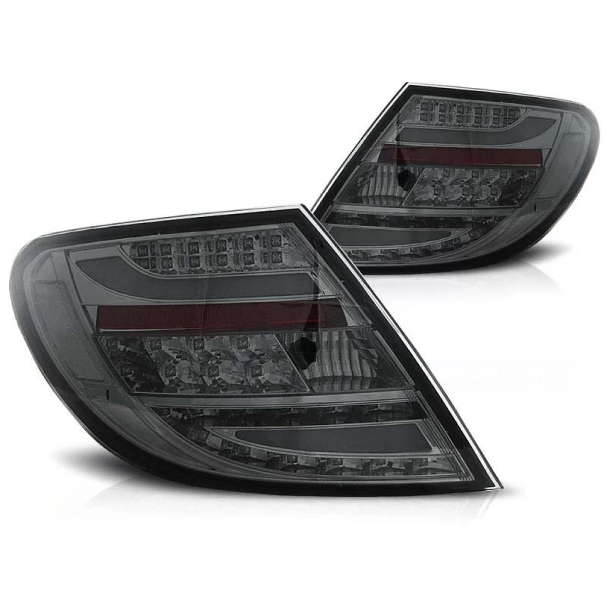 LED tuning tail light set suitable for Mercedes C-Class W204 2007-2010 sedan, left and right